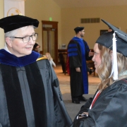 Dr. Whaley and Mandy Pavelchik