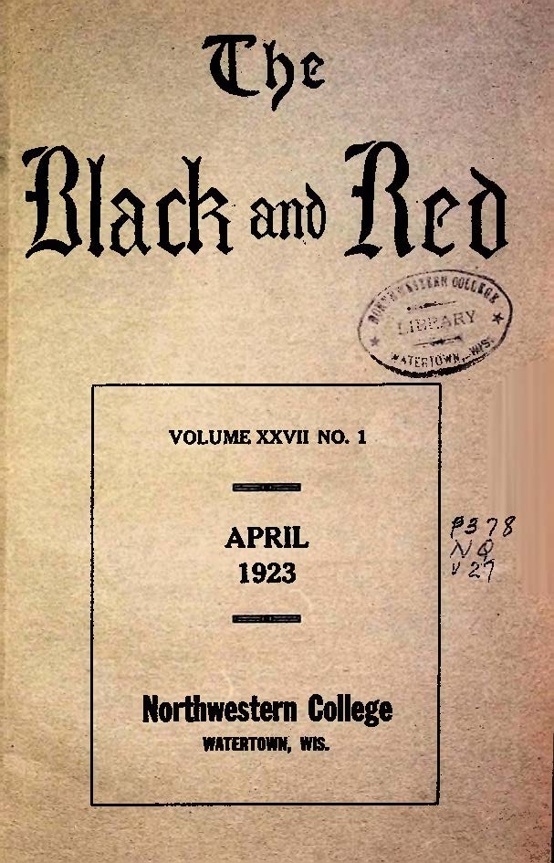 1928-1929 NWC The Black and Red Vol. 32 by Martin Luther College - Issuu