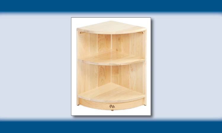 Corner Shelf for Early Childhood