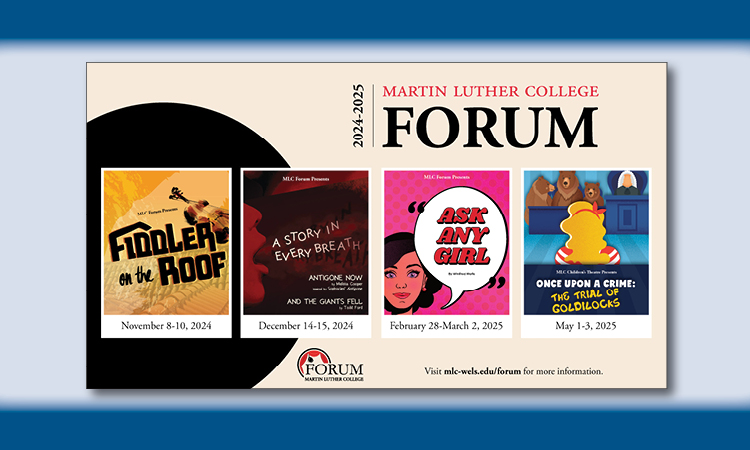 MLC Forum play posters