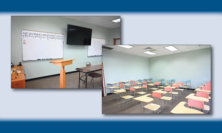 Empty classroom