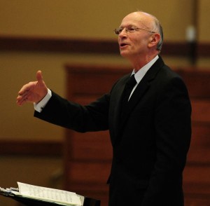 Moldenhauer conducting Dr. Moldenhauer conducting