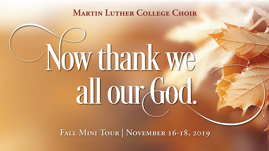 martin luther college choir tour