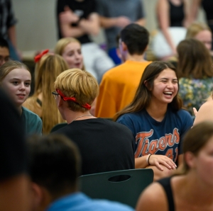 MLC Students at an activity