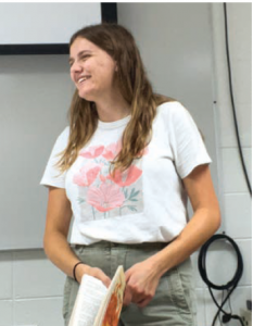 Teacher in classroom