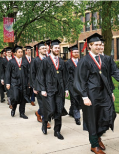 Presem graduates on graduation day