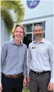 Picture of two men connected with staff ministry