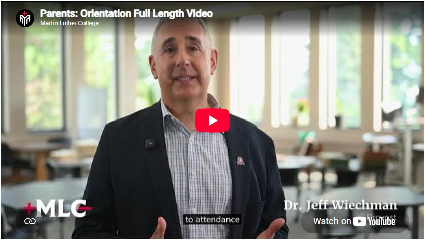 Dr. Wiechman's Orientation Video