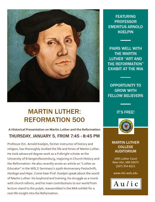 World of Martin Luther Aulic Presentation – Martin Luther College