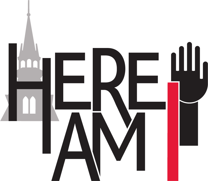 Here Am I logo