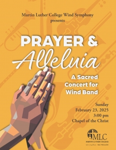 Prayer and Alleluia program cover