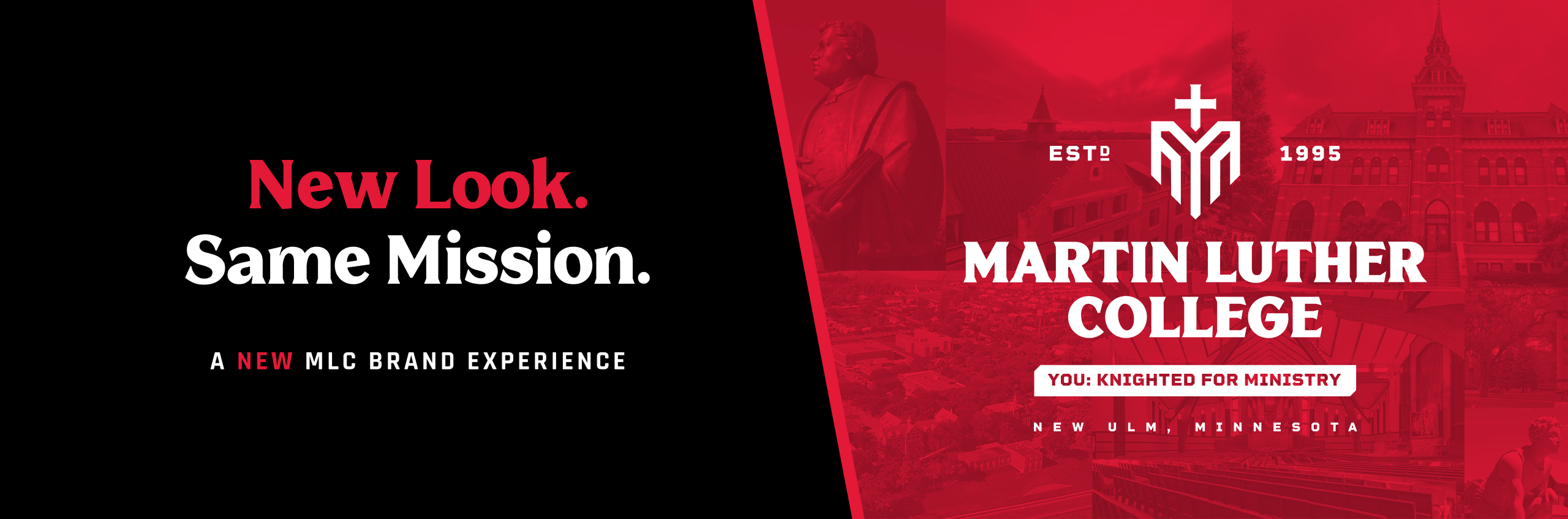 MLC Logo. Words-New Look. Same Mission. A new MLC Brand Experience.