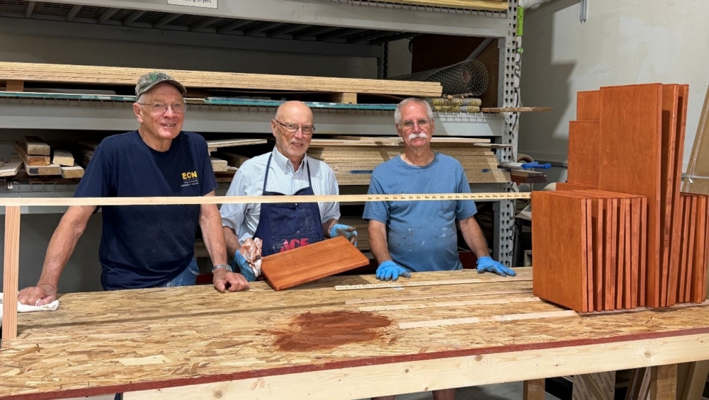Three local woodworkers